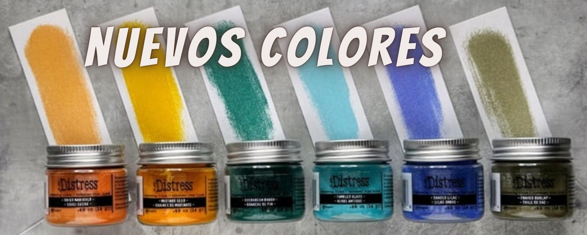 Nuevos embossing Glaze